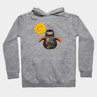 Trippy Penguin Hoodie